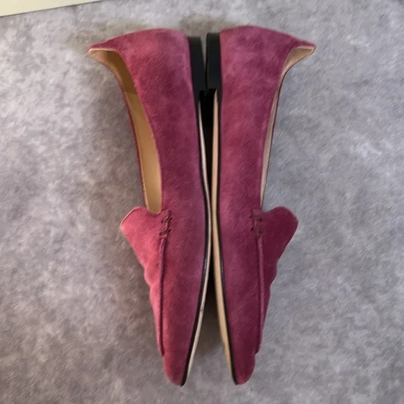 M.Gemi The Stellato Sacchetto -Suede Leather Flats in Chianti - Size 7.5 US - Picture 8 of 11